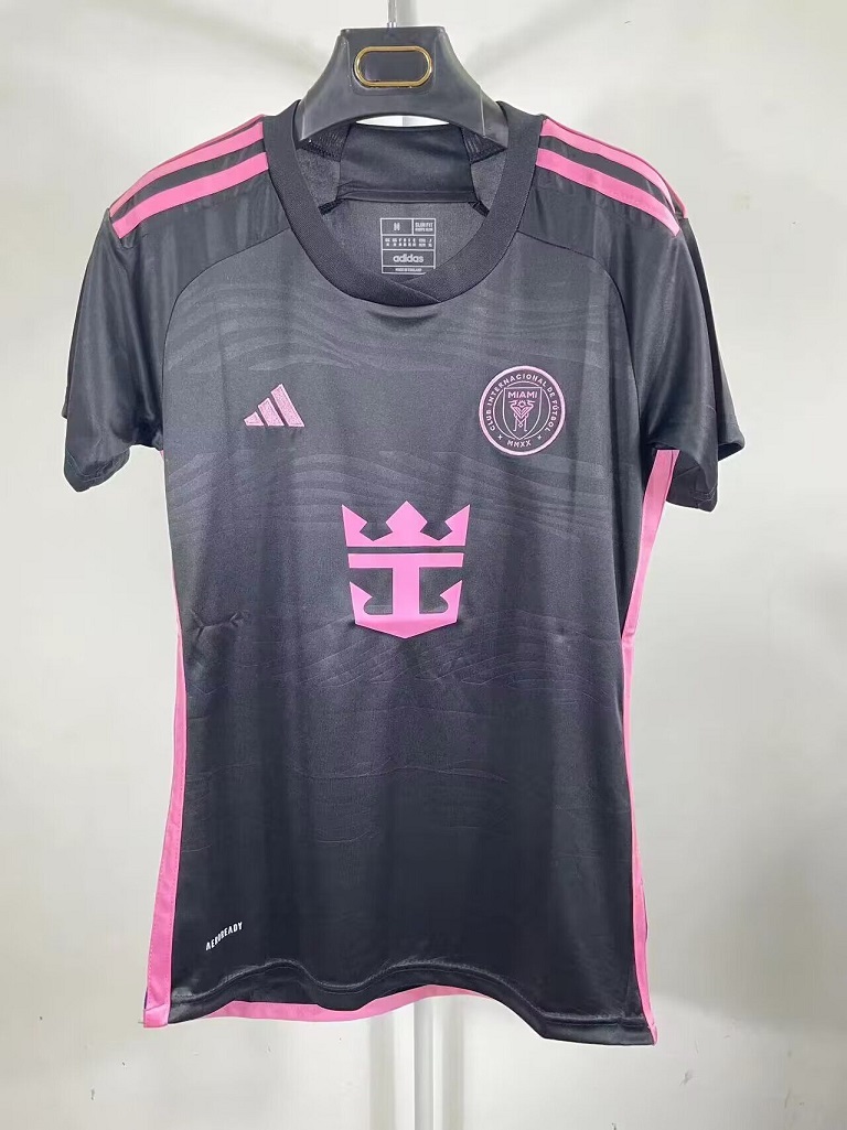 AAA Quality Inter Miami Woman 24/25 Away Black Soccer Jersey